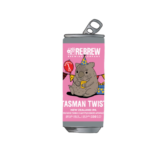 Пиво REBREW "TASMAN TWIST" 0,33