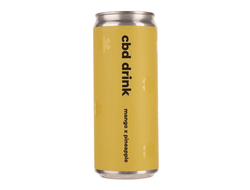 SODA CBD DRINK PINEAPPLE MANGO 0.33