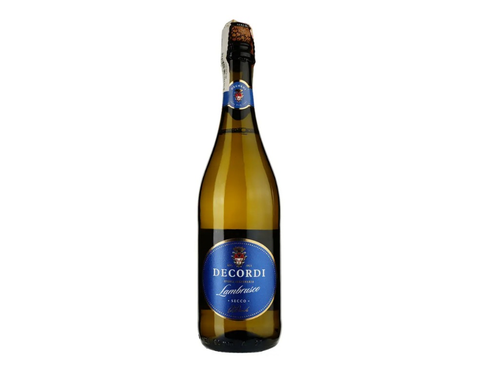 Вино ігристе Decordi Lambrusco Bianco Secco