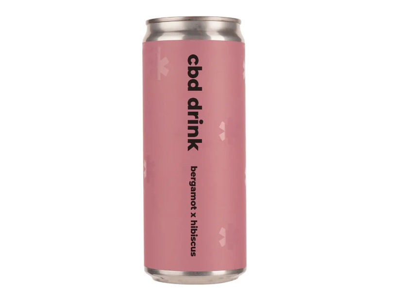 SODA CBD DRINK HIBISCUS BERGAMOT 0.33