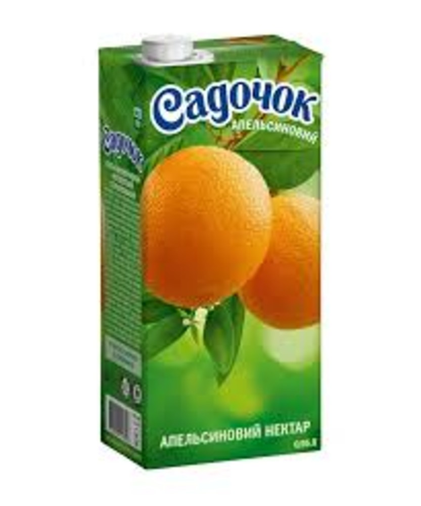 Сік Садочок Апельсин 0,950 л