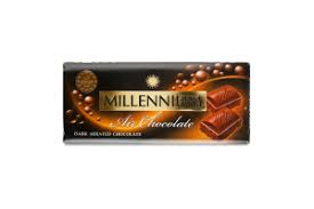 Шоколад Millennium чорний пористий 85 г