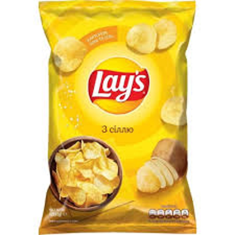 Чіпси картопляні Lay's з сіллю
