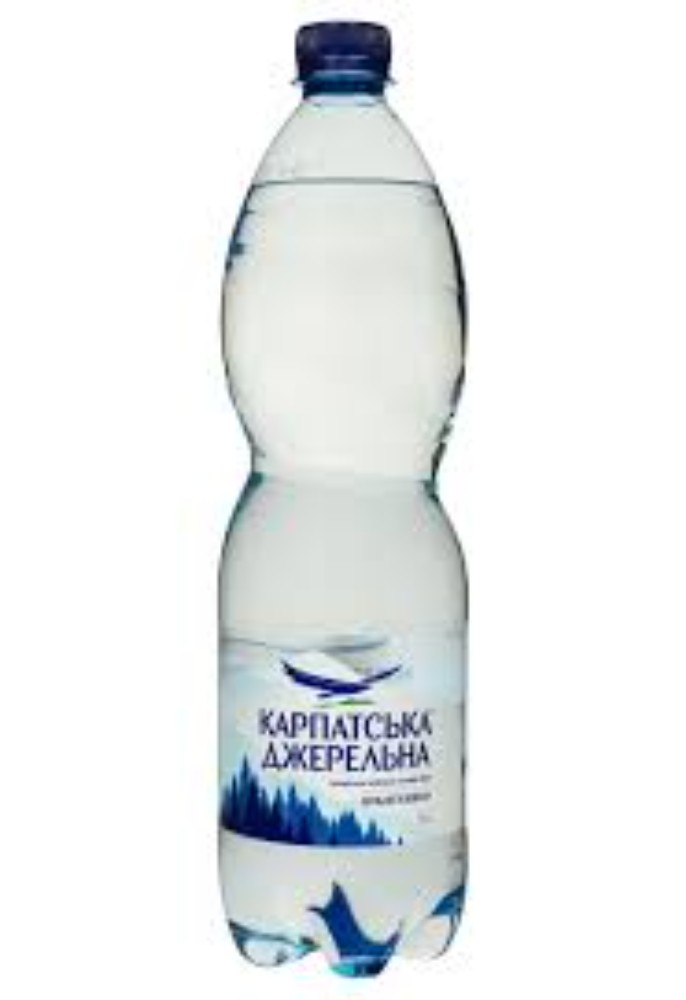 Вода Карпатська Джерельна негазована 1л