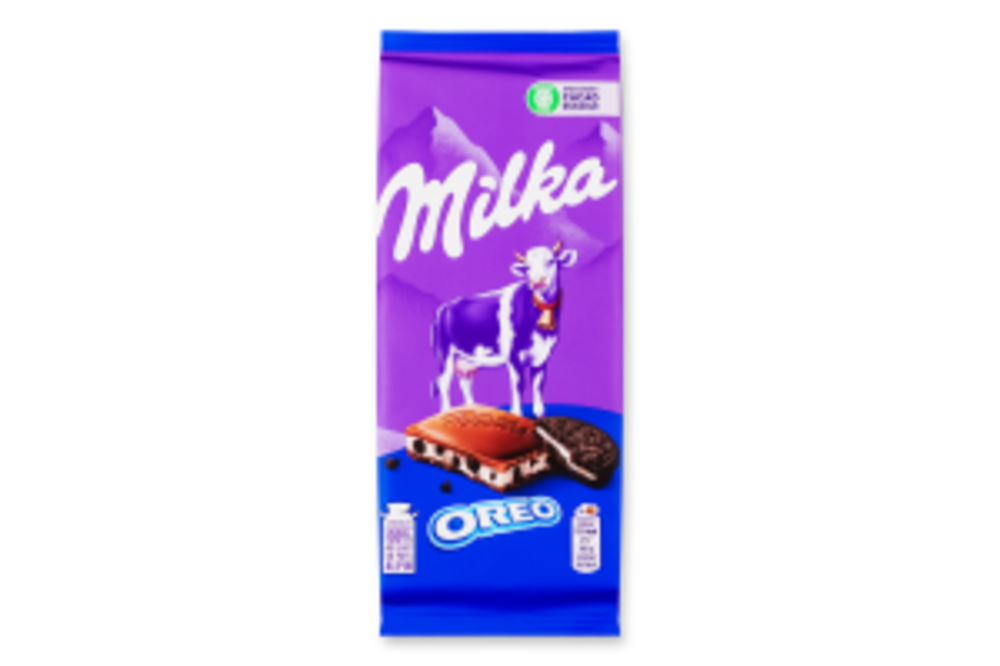 Шоколад молочний Oreo Milka 100 г