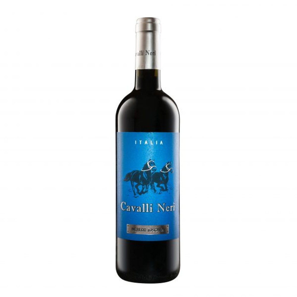 Вино Cavalli Neri Rosso Toscana IGT Merlot (черв. сухе) 0,75л