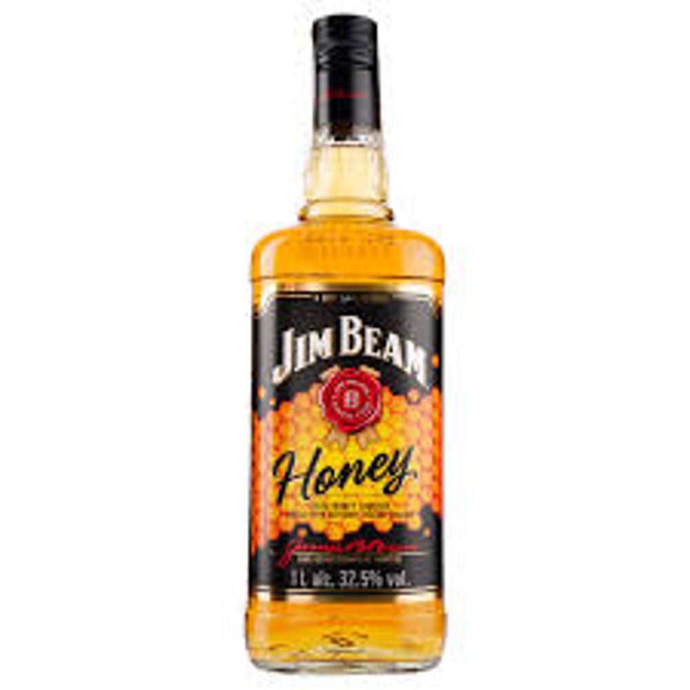 Лікер Jim Beam Honey 1л. 32,5% алк.