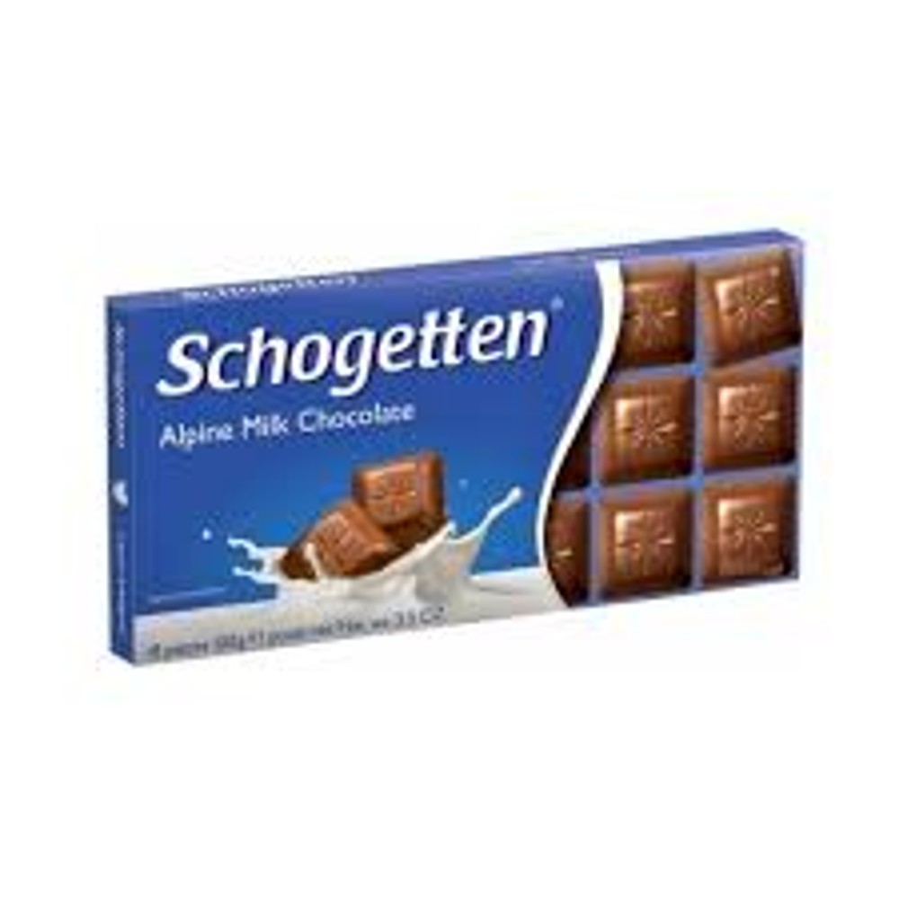 Шоколад schogetten alpine milk chocolate