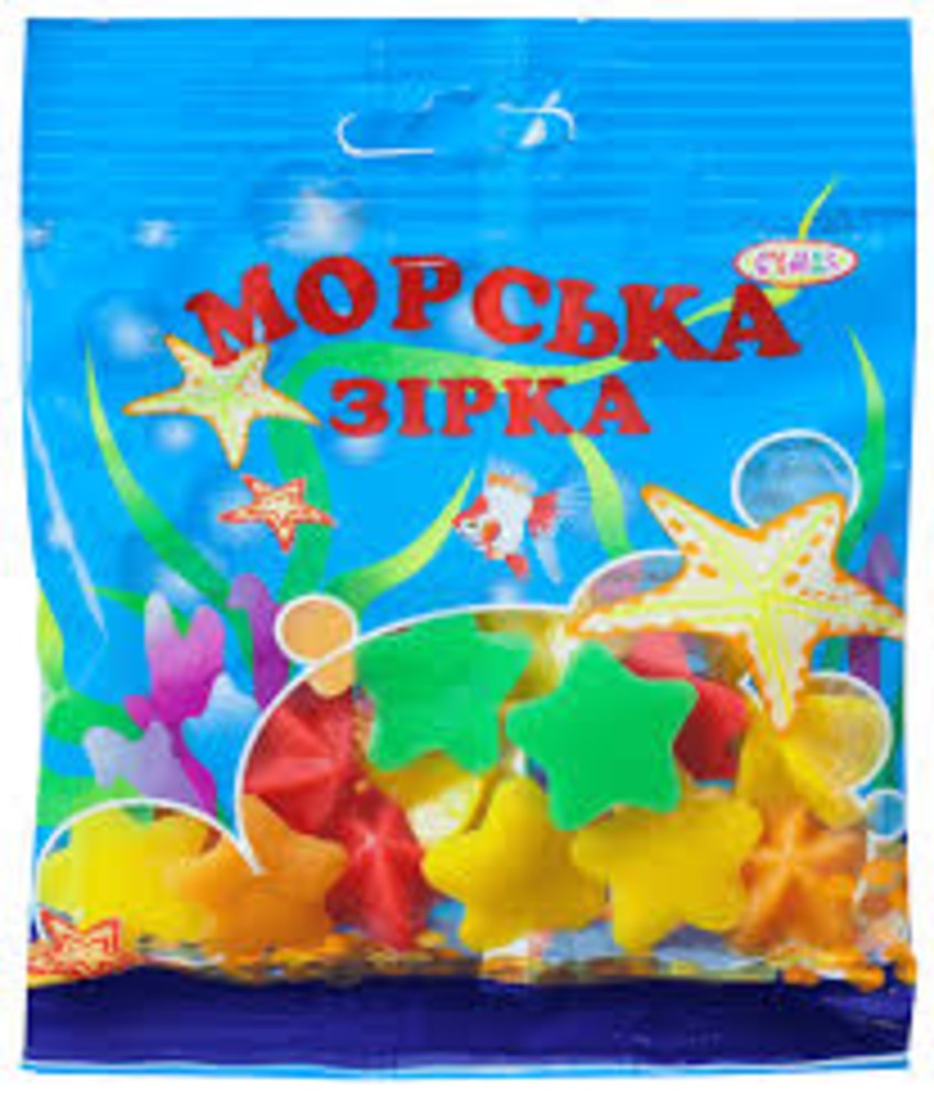 Желейні цукерки Морська зірка