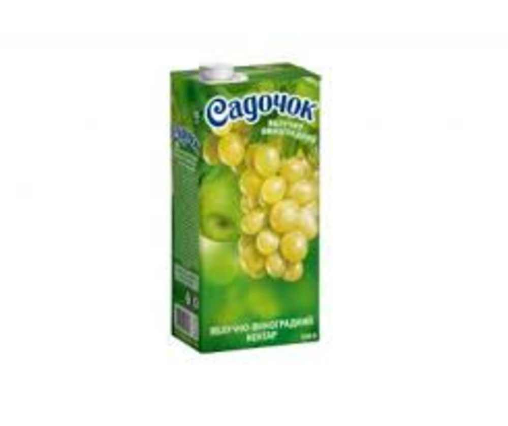 Сік Садочок Яблуко-Виноград 0,950 мл