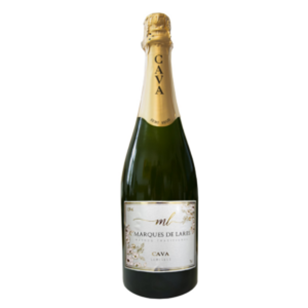 Вино ігристе CAVA Blanco Semi-Seco Brut 0.75 л