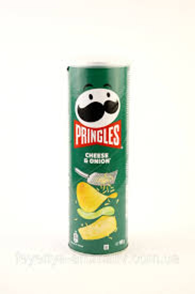 Чіпси Прінглс зі смаком pringles cheese and onion 165