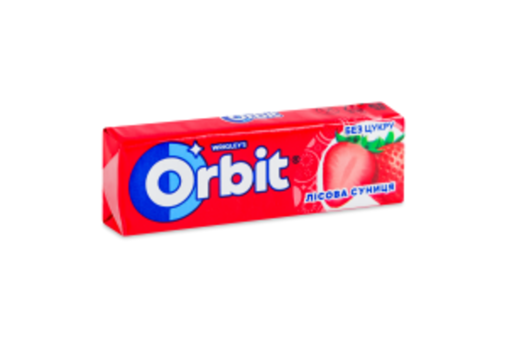 Жувальна гумка без цукру Лісова суниця Orbit м/у 14г.