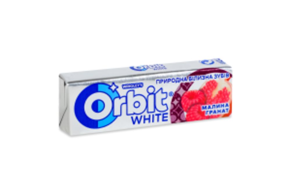 Жувальна гумка Orbit малина-гранат