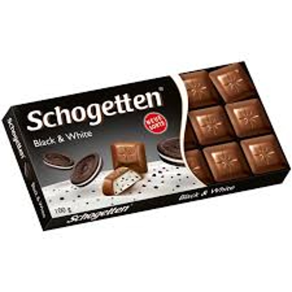 Шоколад schogetten black & white