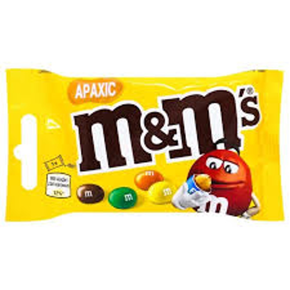Дражже з молочнім шоколадом M&Ms  45 г жовтий