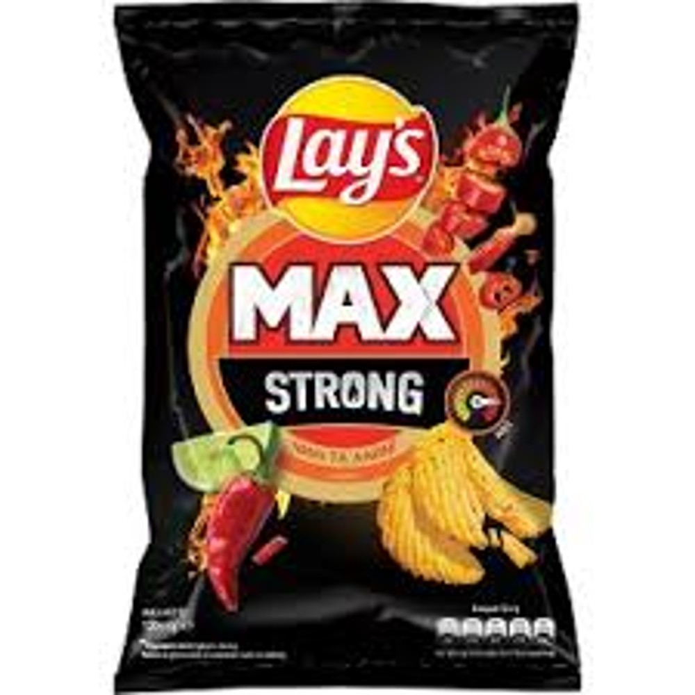 Чіпси картопляні Lay's зі смаком чилі та лайму 120г