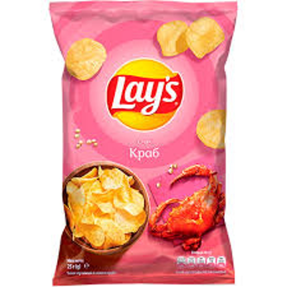 Чіпси Lay's зі смаком краба 25 гр.