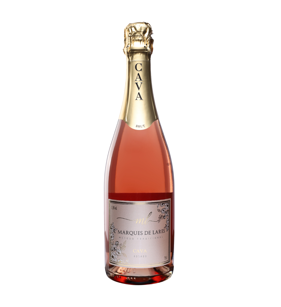 Вино ігристе CAVA Rosado Brut 0.75 л