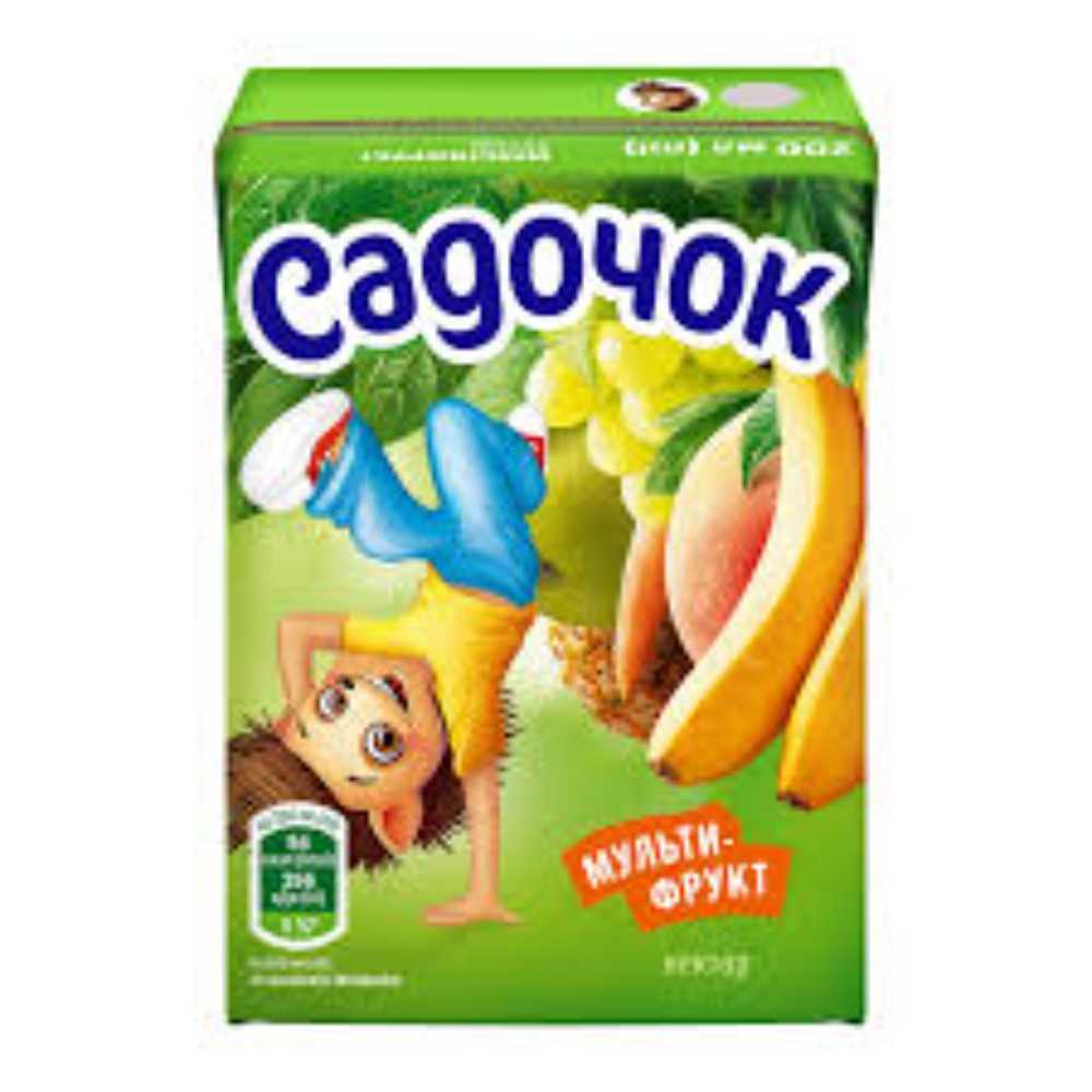 Сік Садочок Нектар Мультифрукт 200мл