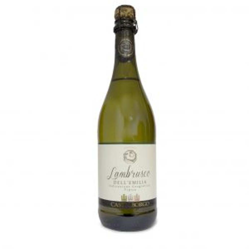Вино ігристе Castelborgo Lambrusco Dell`enilia біле напівсолодке 0,75 л