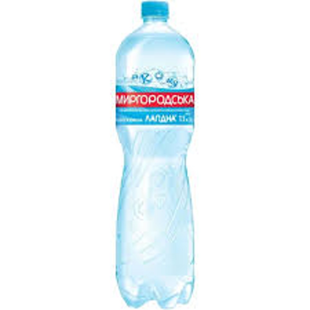 Вода мін . Миргородська лагідна 1,5 сл/г
