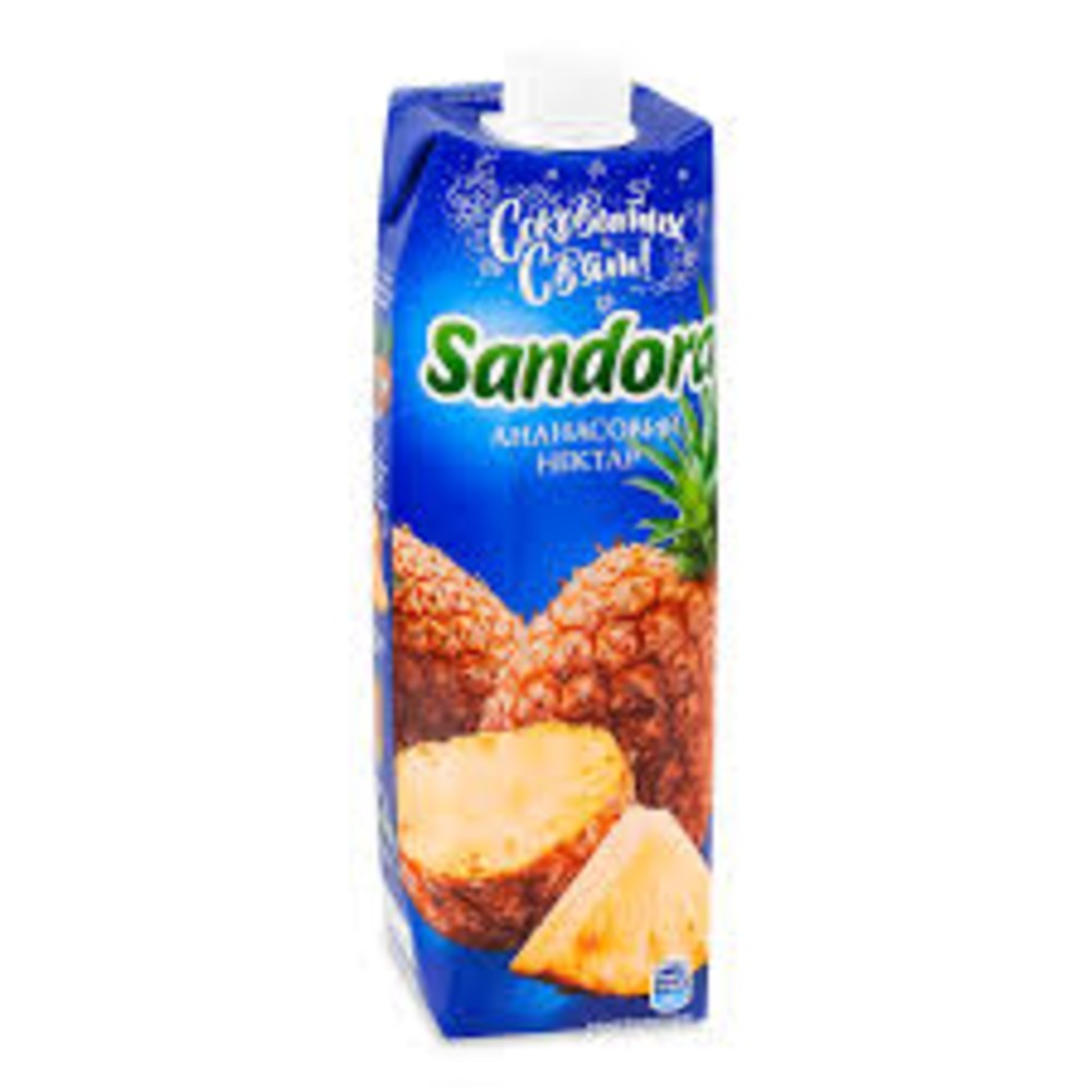Сік Sandora Ананасовий нектар 0.950 л