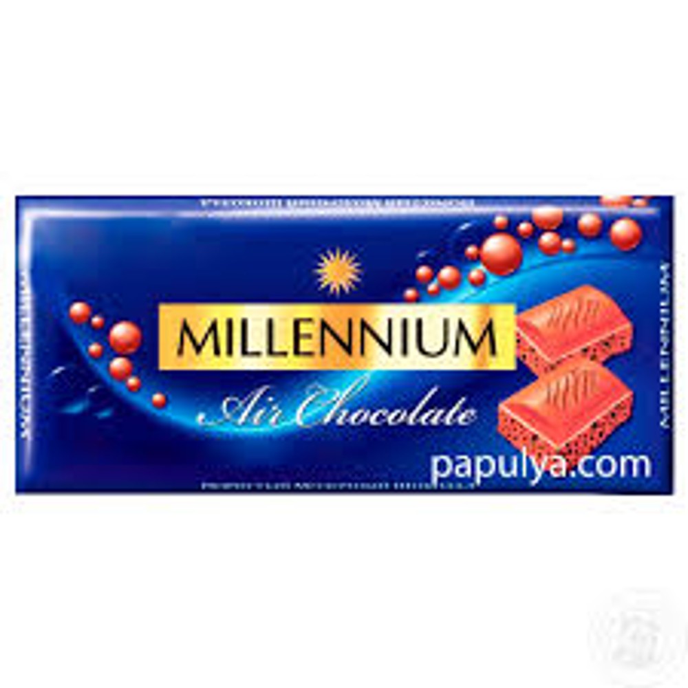Шоколад Millennium молочний пористий 85 г