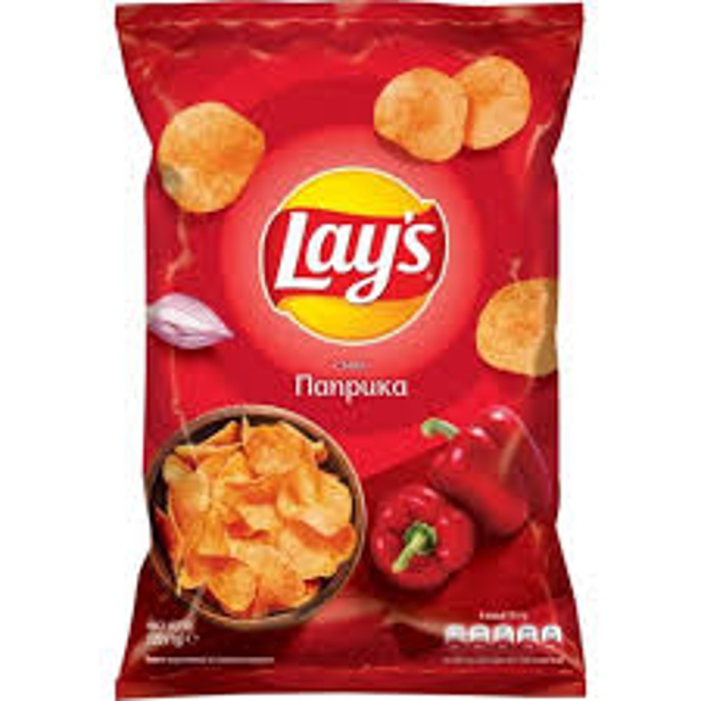 Чіпси картопляні Lay's зі смаком паприки 120г
