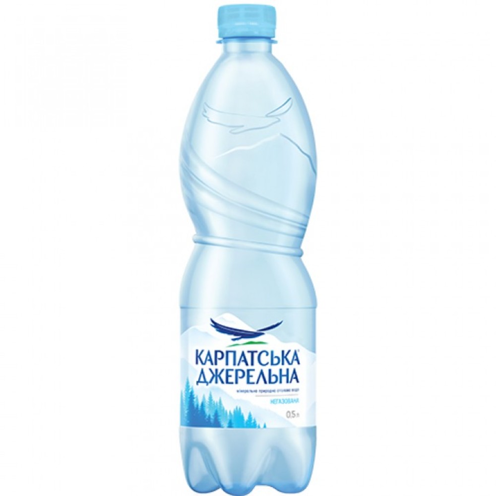 Вода Карпатська Джерельна негазована 0,5 л