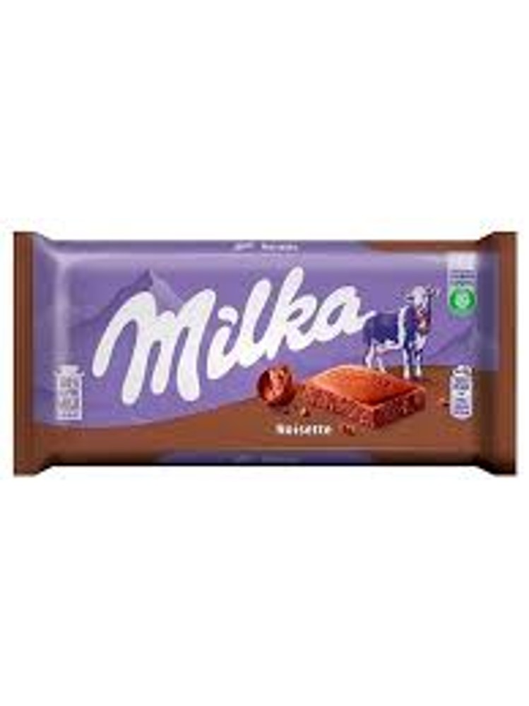 Шоколад Milka noisette