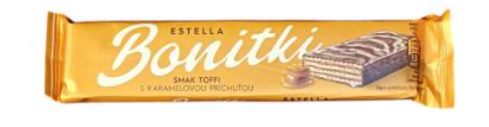 Вафли Bonitki Estella карамель 50 г (60)