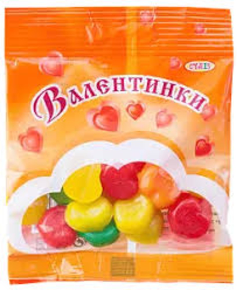Желейні цекурки Валентинки