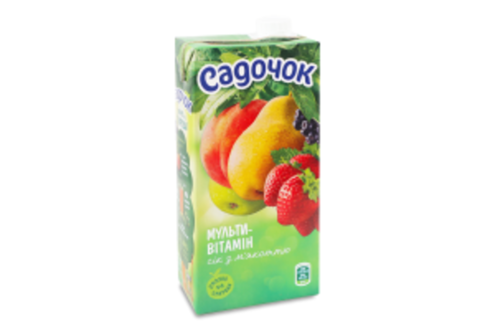 Сік Садочок мультивітамінний 0,950 л