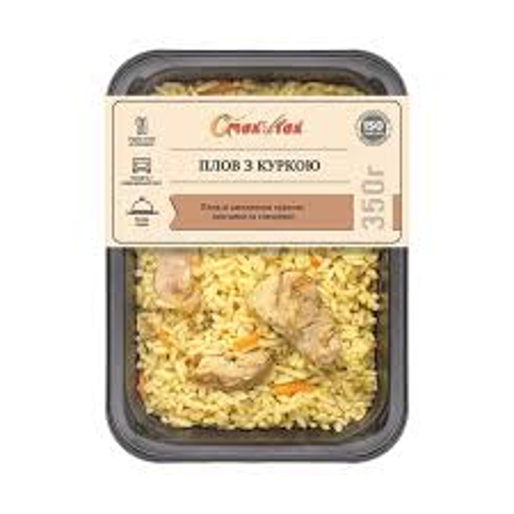 Плов із куркою, TM "Смак так" 350г