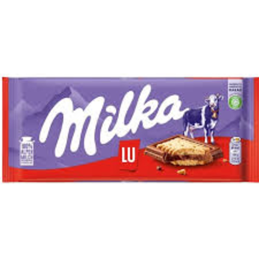 Шоколад Milka з печивом бісквіт