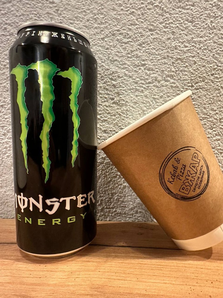 "MONSTER ENERGY" енергетичний напій 0,5 ж/б