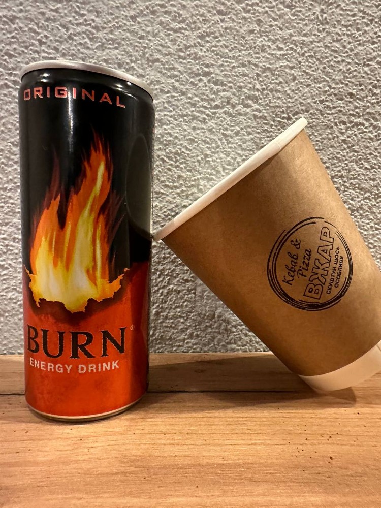 "BURN" енергетичний напій 0.25л