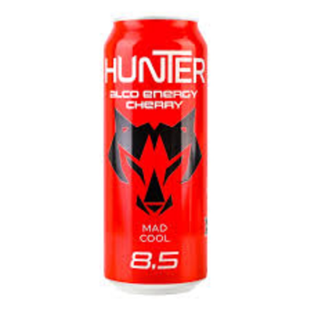 Напій Hunter флеш черрі 0.5л 8.5%