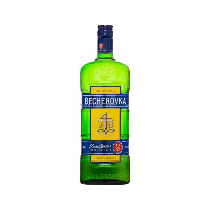 Лікерна настоянка на травах Becherovka 38% (50 мл)