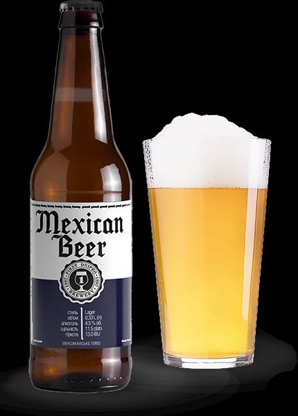 Пиво FDB «Mexican beer» світле  0,33 л