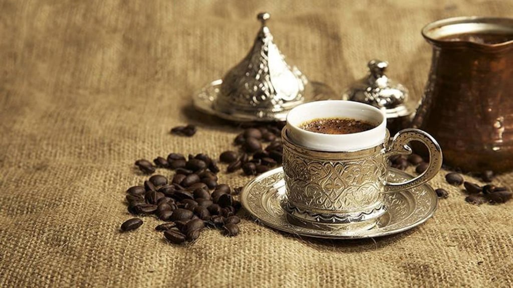 Turkish coffee+фінік