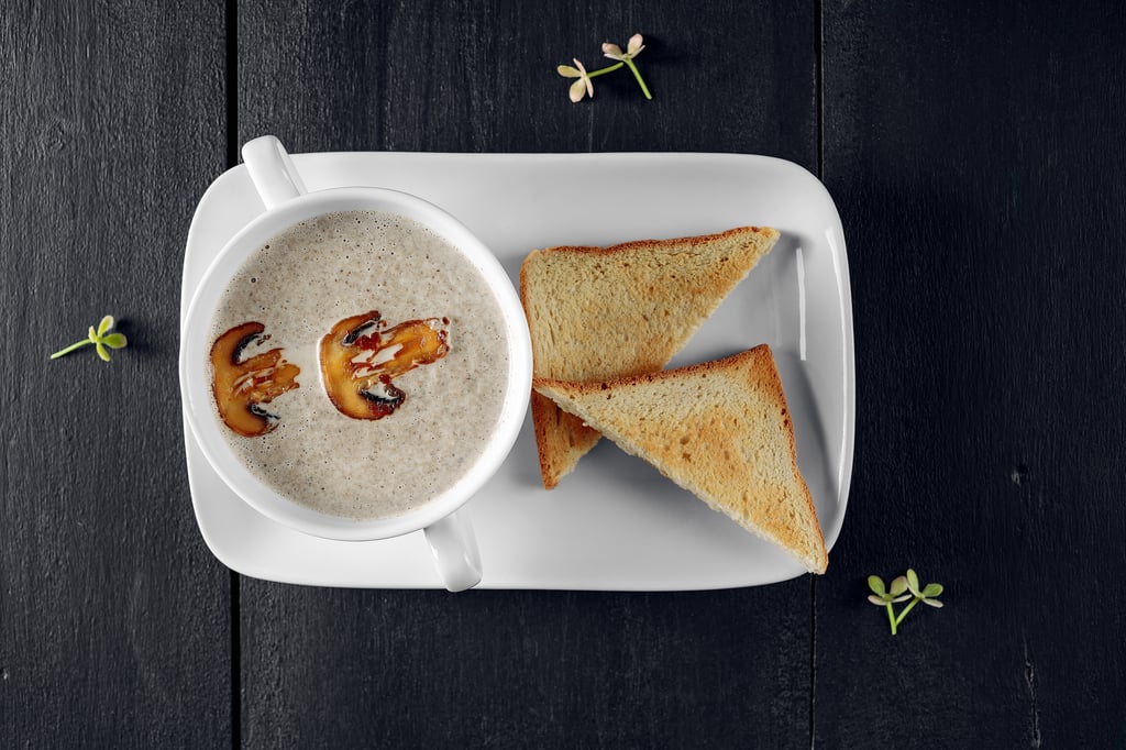 სოკოს კრემსუპი (Cream of Mushroom)