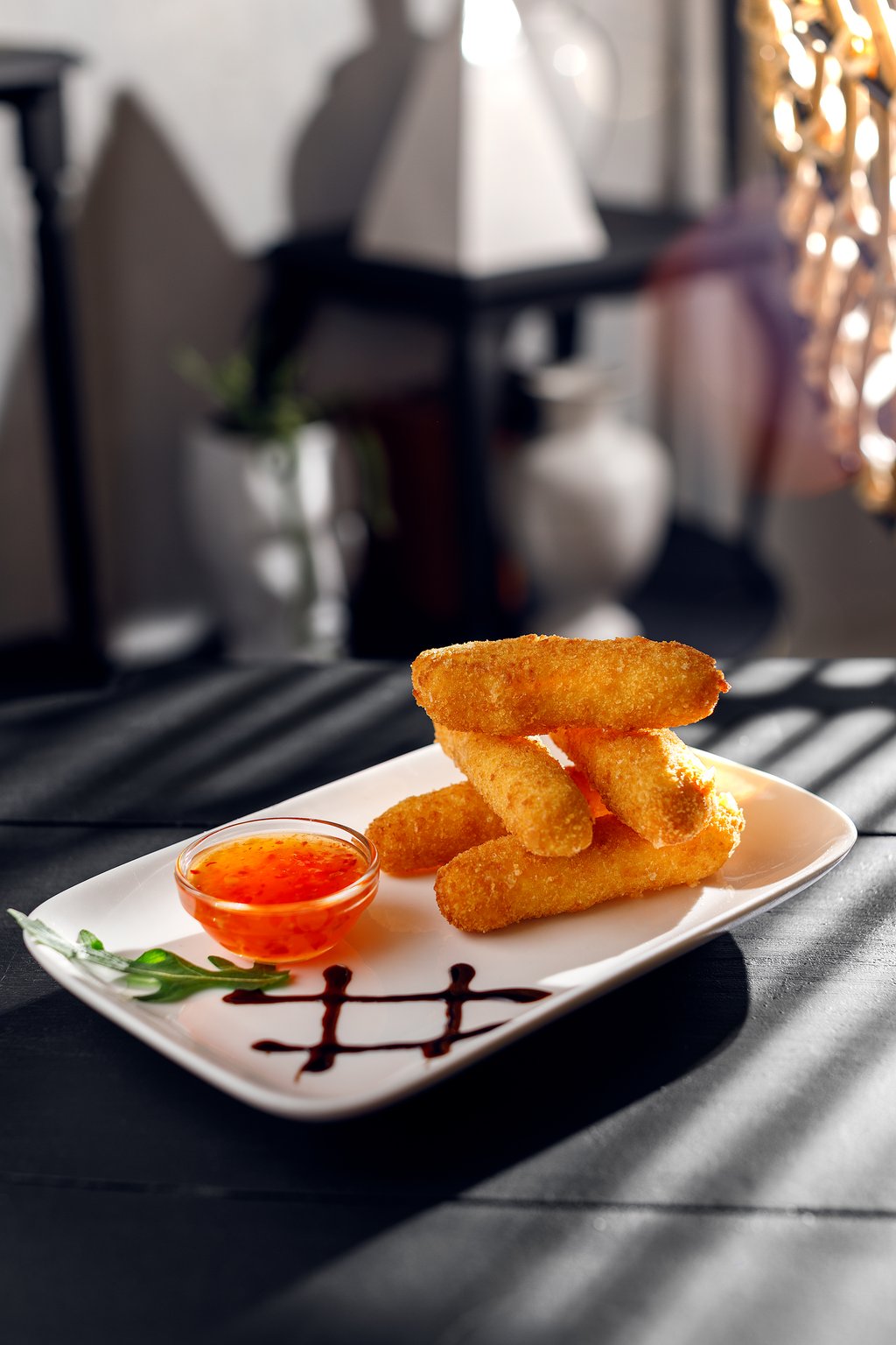 მოცარელას ჩხირები (Mozzarella Sticks)
