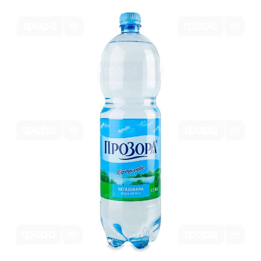 Вода прозора 0,5 л(негаз.)