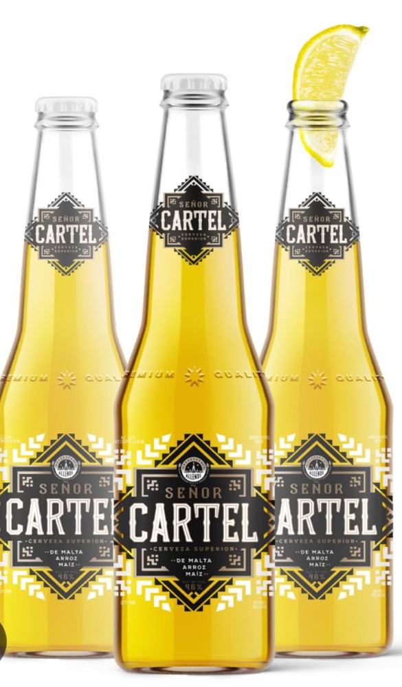 Пиво Оболонь світле (SENOR CARTEL" 0,33 л