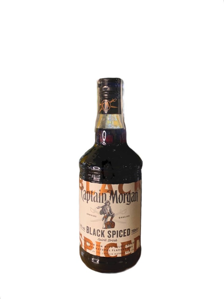 Ром Captain Morgan black spiced 0,7 л