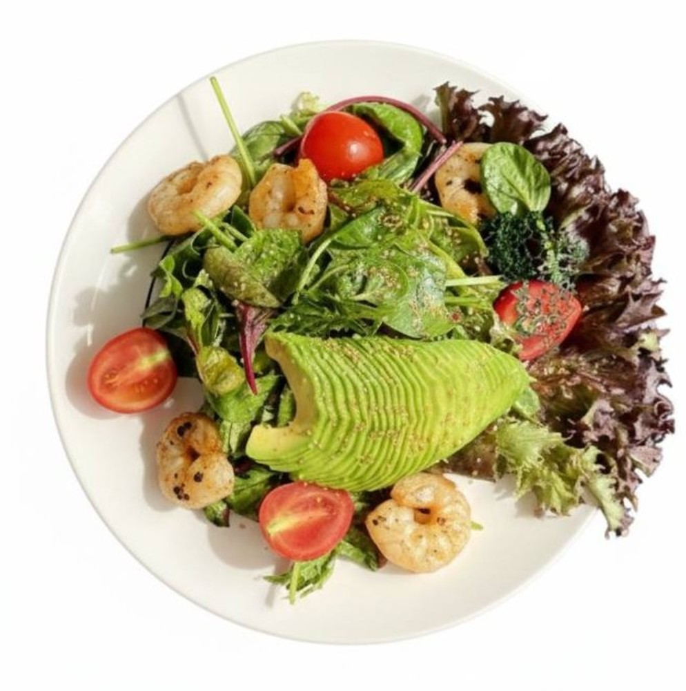Shrimp and avocado salad (500gr) YEMEKSEPETI