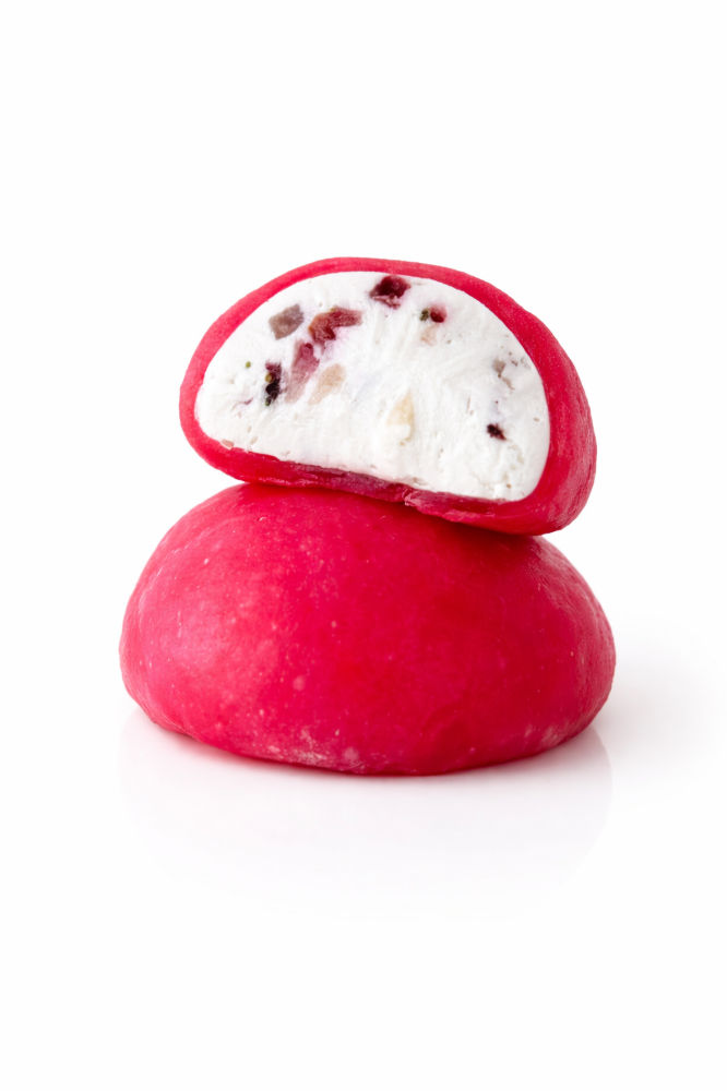 Mochi Çilekli Dondurma / Mochi Strawberry Ice Cream / Моти Клубничный пломбир
