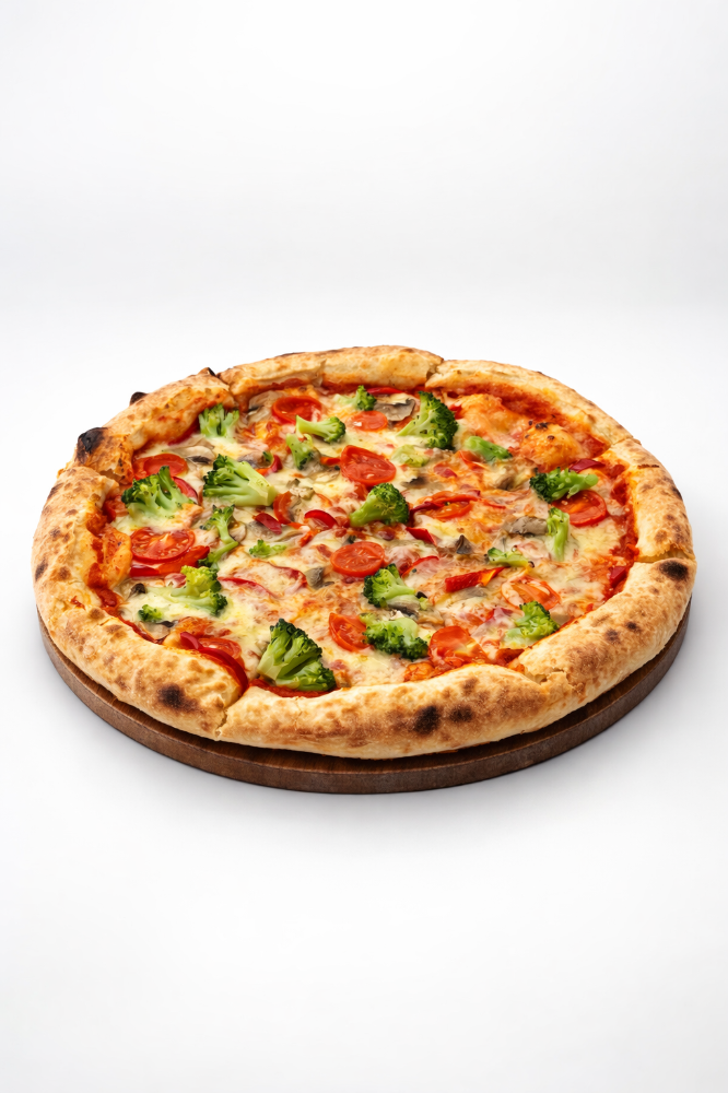 Pizza Vegetarian (D32cm) 🧀🫑🍄‍🟫🥦